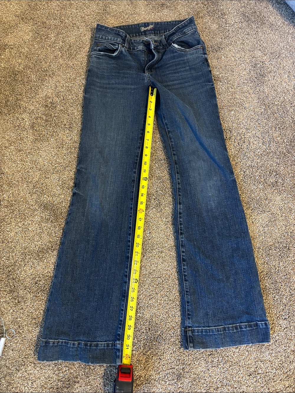 Wrangler Women's Dark Blue Trouser Jeans